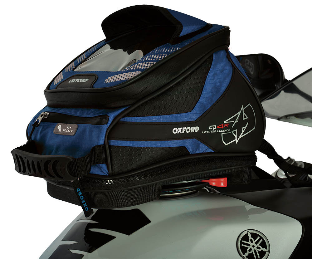 Oxford Q4R Tank Bag, blue, blue, Size One Size