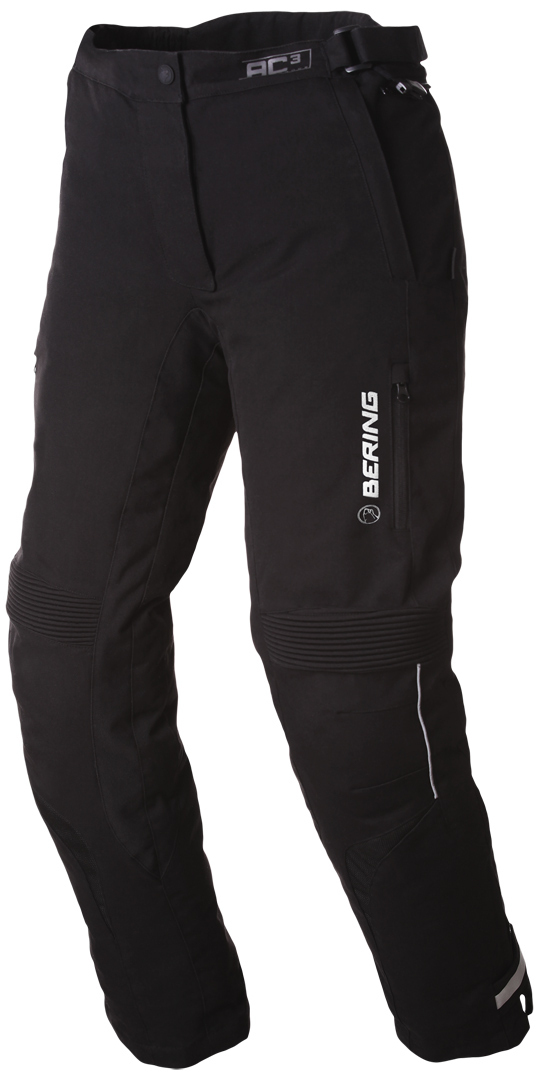 Bering Lady Safari Ladies Textile Pants, black, Size 40 for Women, black, Size 40 for Women