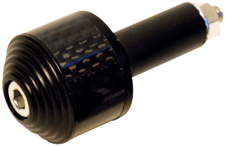 Oxford Carb-Ends 2 Bar End Weights, black, black, Size One Size