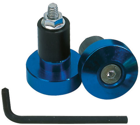 Oxford Bar Ends 1 Bar End Weights, blue, blue, Size One Size