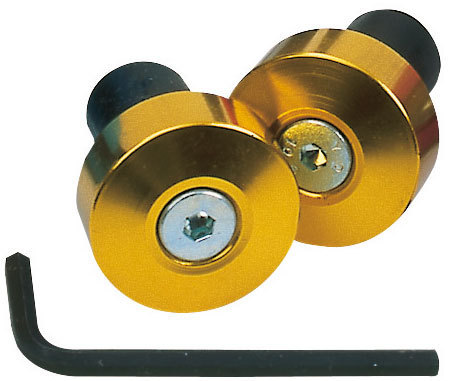 Oxford Bar Ends 1 Bar End Weights, yellow, yellow, Size One Size