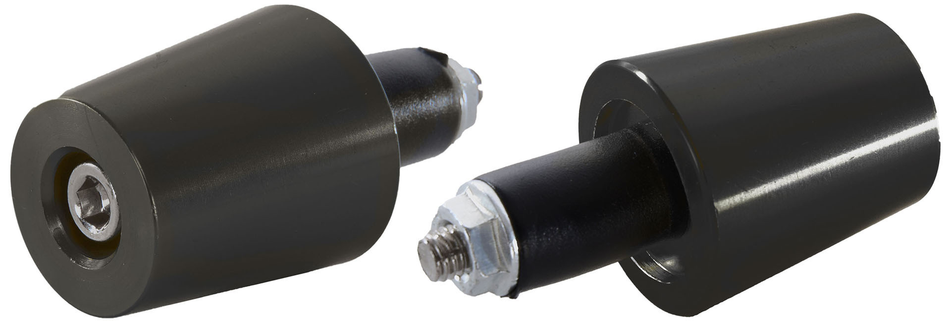 Oxford Bar Ends 3 Bar End Weights, black, black, Size One Size