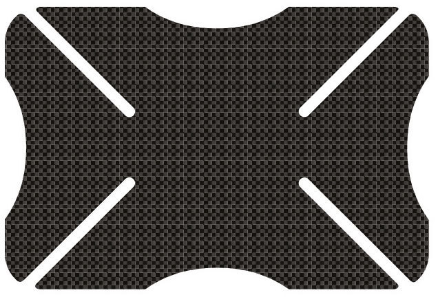 Oxford Carbon Weave Parachoques del casco