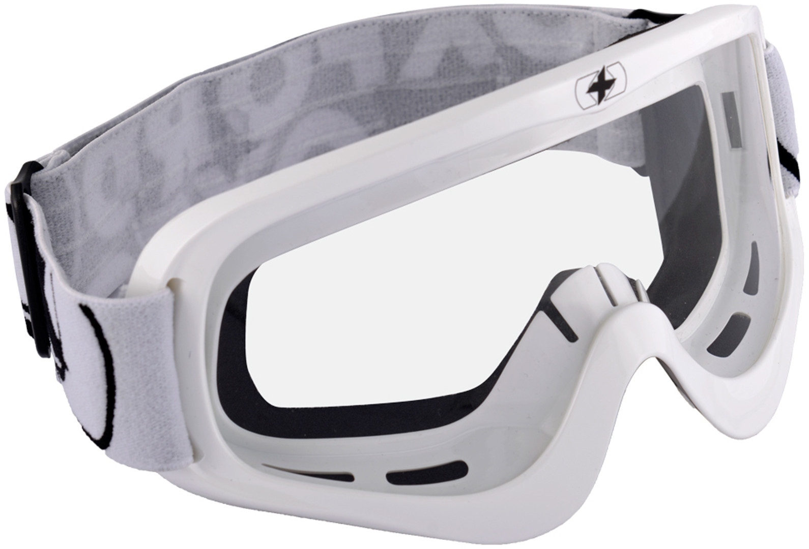 Oxford Fury Motocross Bril, wit