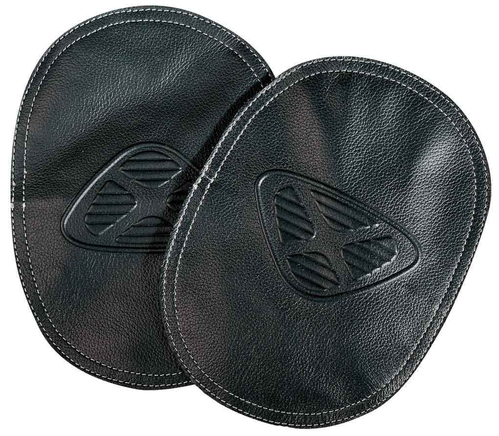 Ixon Cache Velcro Lederabdeckung, schwarz, schwarz