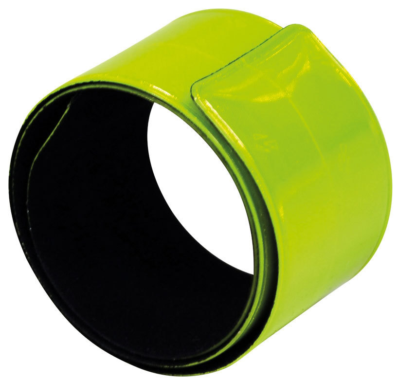 Oxford Bright Wrap Reflective Bracelet, yellow, yellow, Size One Size