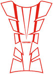 Oxford Sheer Arrow Tank Pad