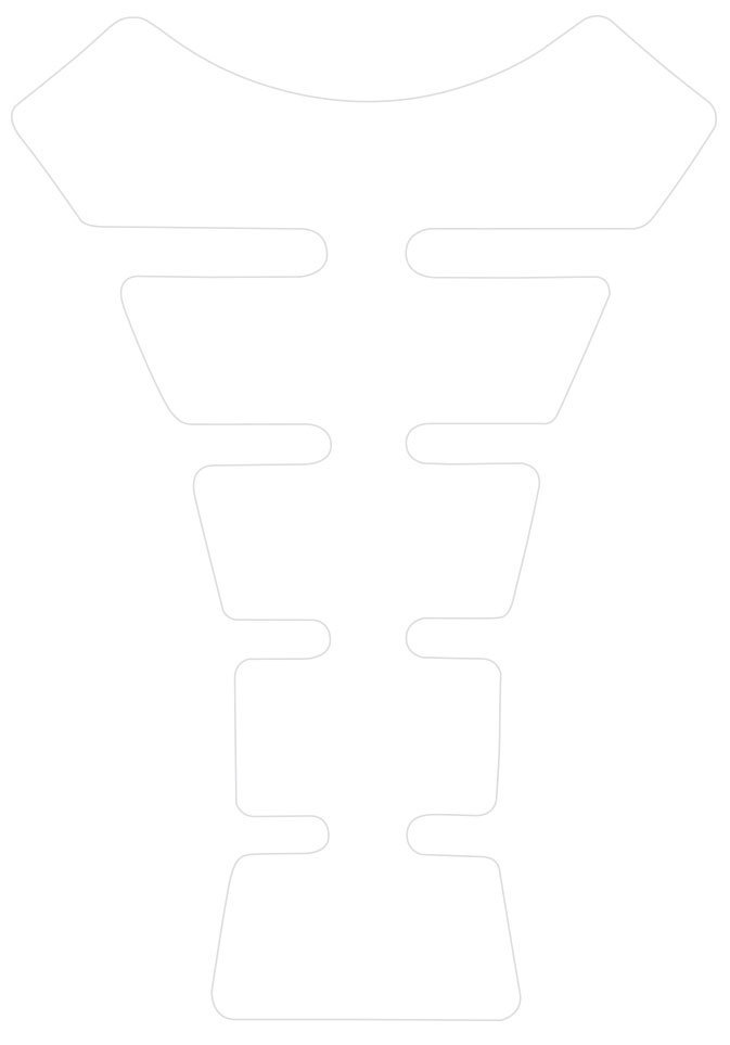 Oxford Spine Super Thin Tank Pad, white, white, Size One Size