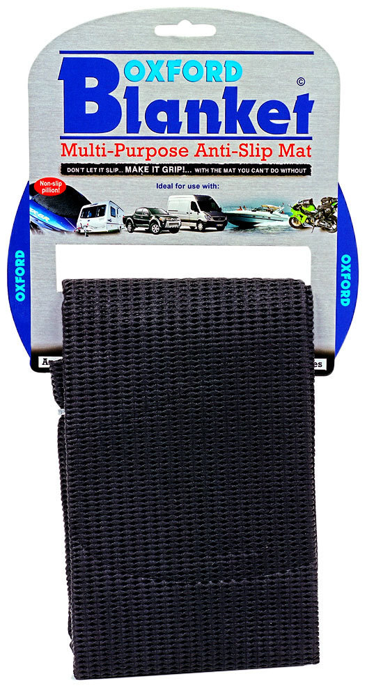 Oxford Blanket Anti-Rutsch Matte, schwarz, schwarz