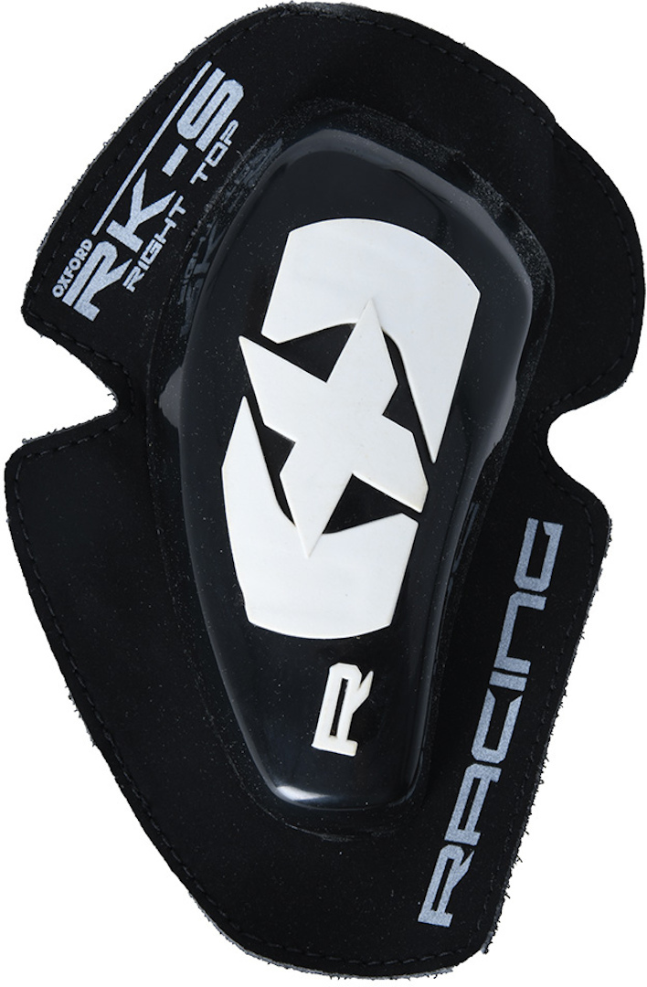 Oxford RK-S Knee Sliders, black-white, black-white, Size One Size