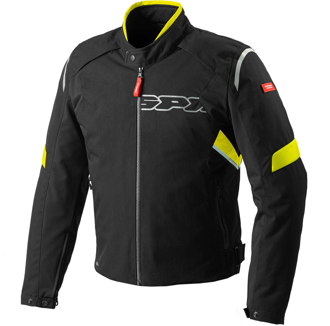 Spidi Flash H2Out Motorcycle Textile Jacket, black-yellow, Size 3XL, black-yellow, Size 3XL