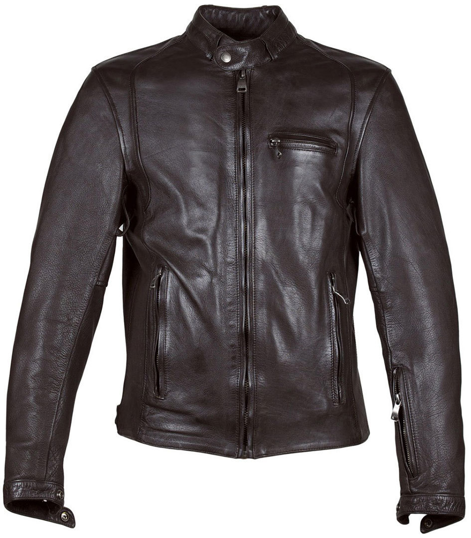 Helstons Revol Leather Jacket, brown, Size S, brown, Size S