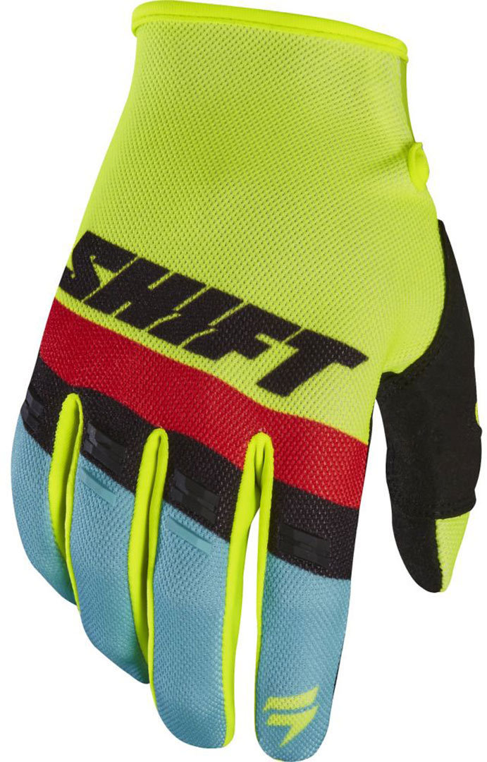Shift WHIT3 Air Motocross Gloves, yellow, Size 2XL, yellow, Size 2XL