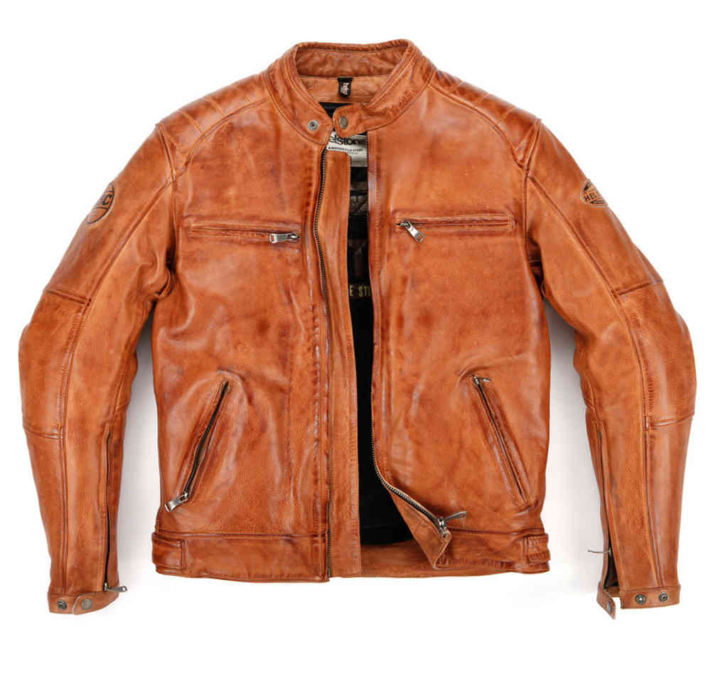 Helstons Track Cuir de Bovin Leather Jacket