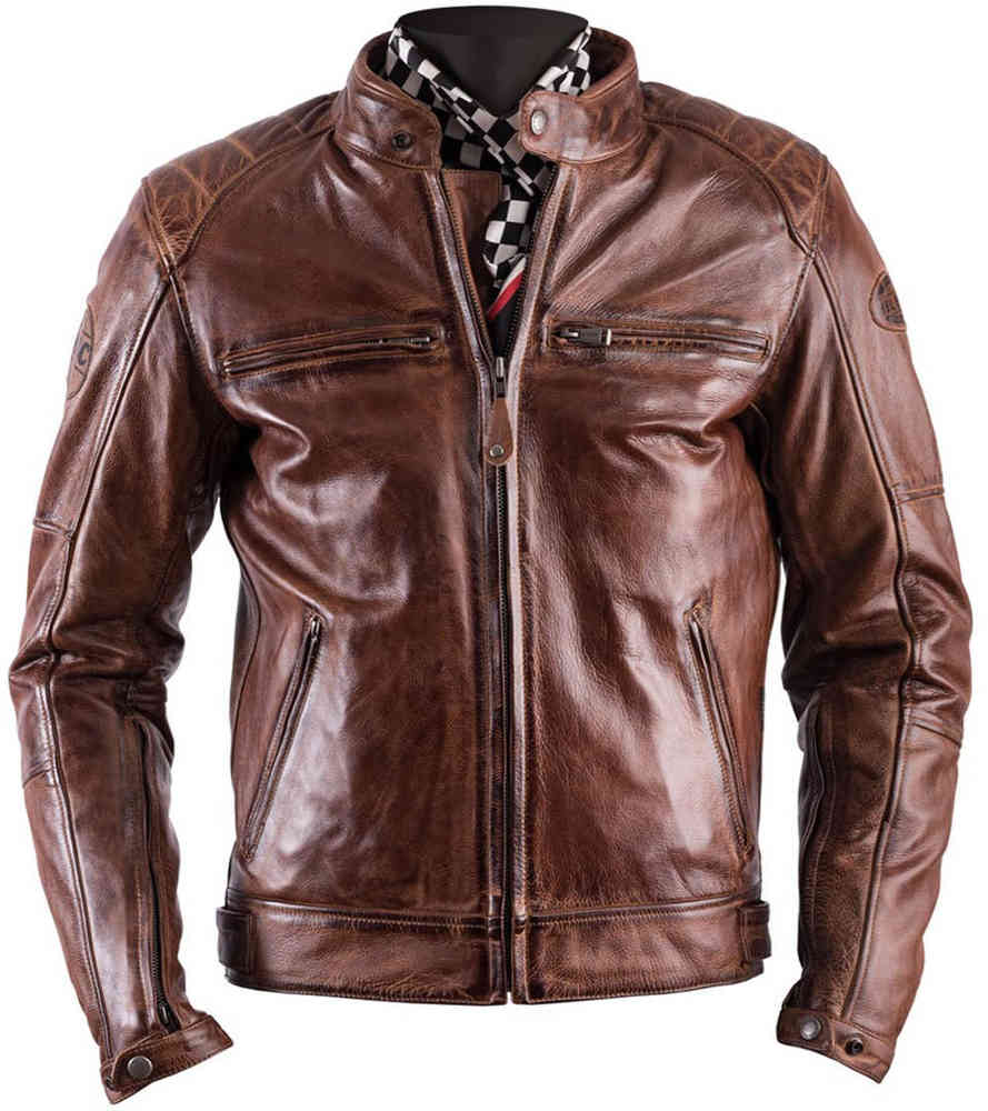 Helstons Track Cuir de Bovin Leather Jacket