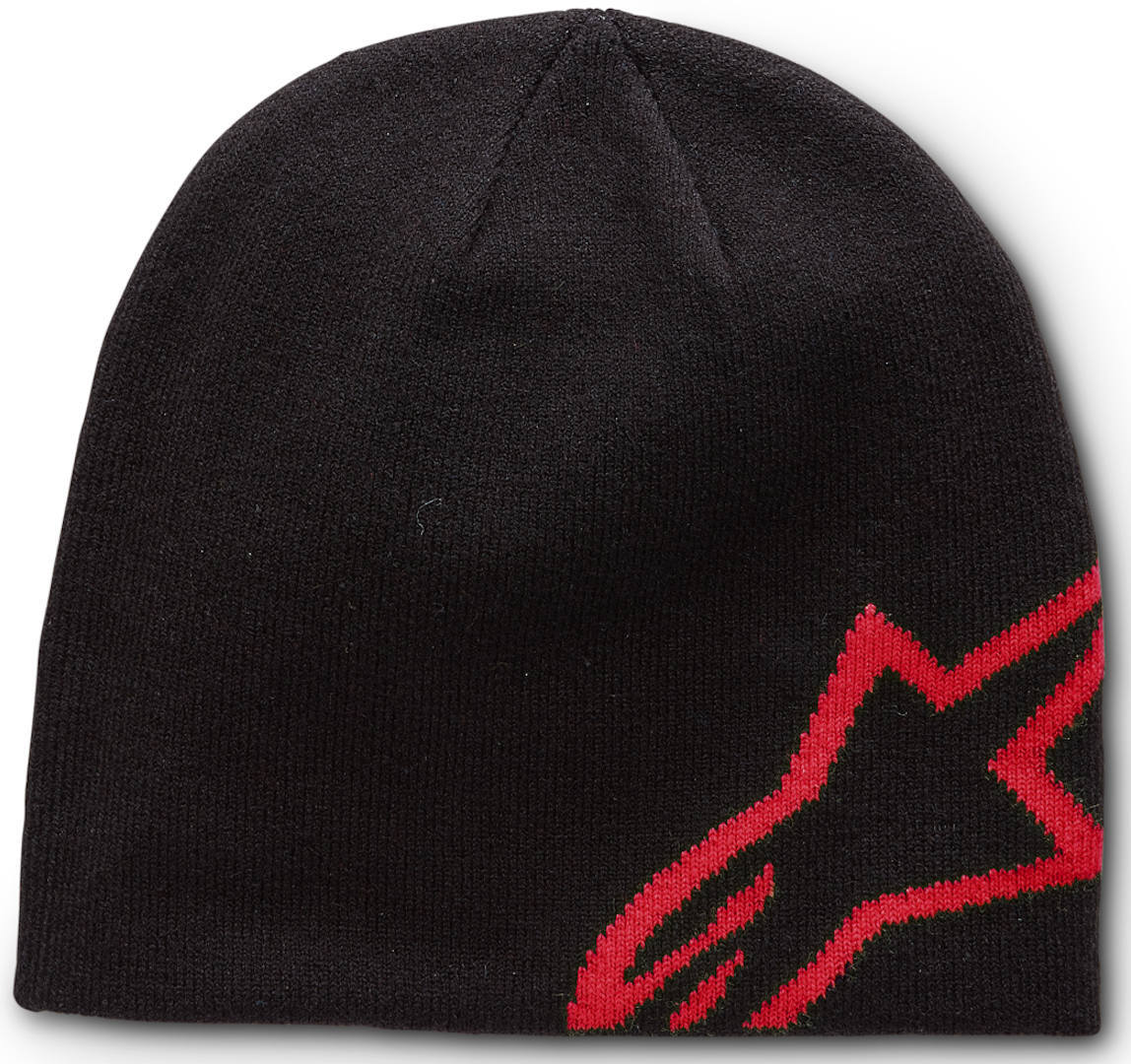 Alpinestars Men's Black Red Corp Shift Beanie, Black-Red For