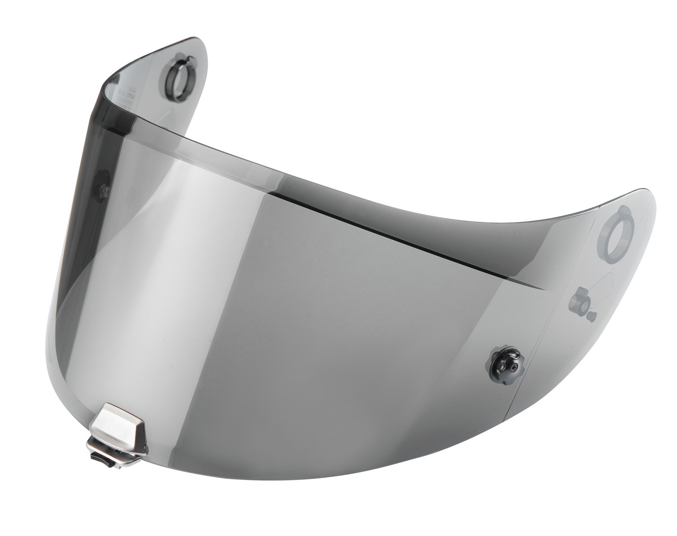 HJC HJ-17 Pinlock Visor, silver, silver, Size One Size