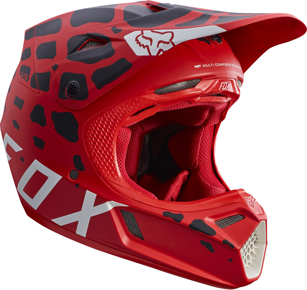 Кроссовый шлем Fox Racing v3 черный