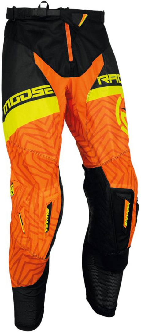 Moose Racing S7 Sahara, svart-orange, storlek 30