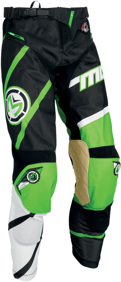 Moose Racing S7 M1 Motocross Hose, schwarz-grün, Größe 32, schwarz-grün, Größe 32