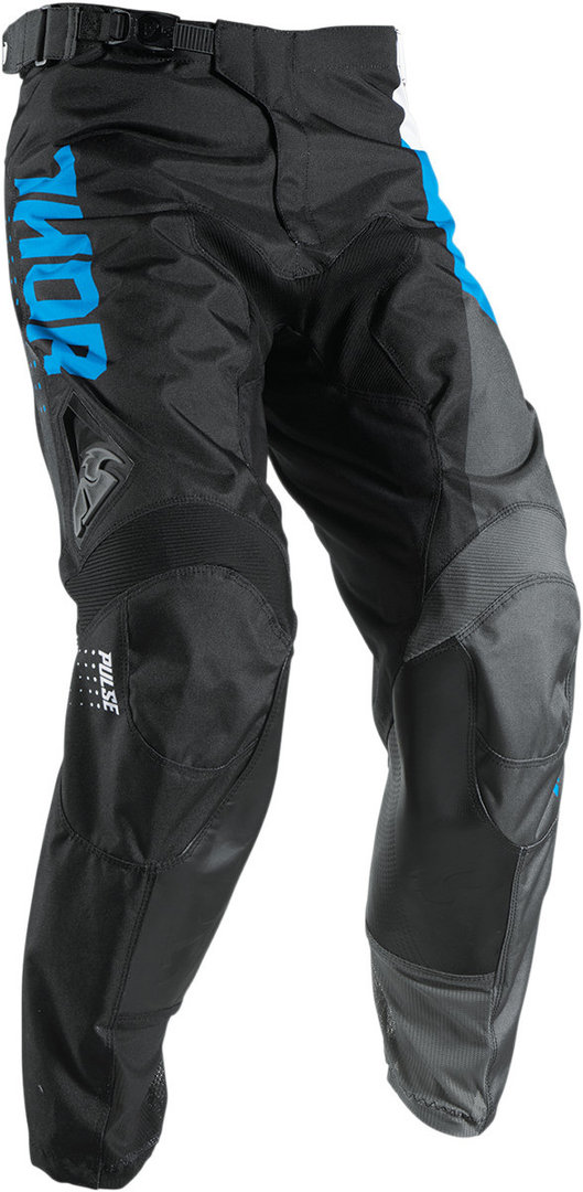 Thor Pulse Aktiv Kids Motocross Pants, black-blue, Size XL, black-blue, Size XL