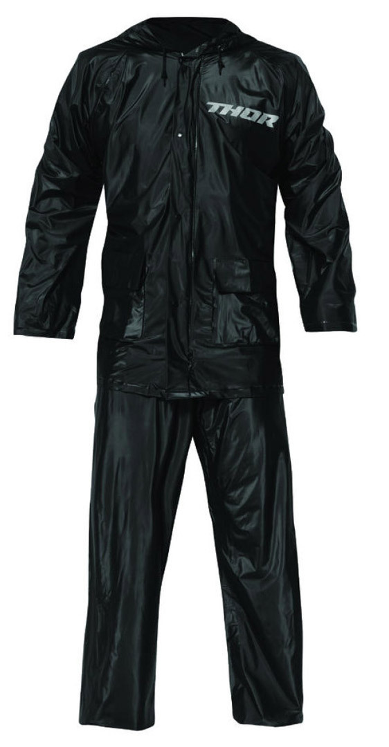 Thor Rain Suit, black, Size 2XL, black, Size 2XL