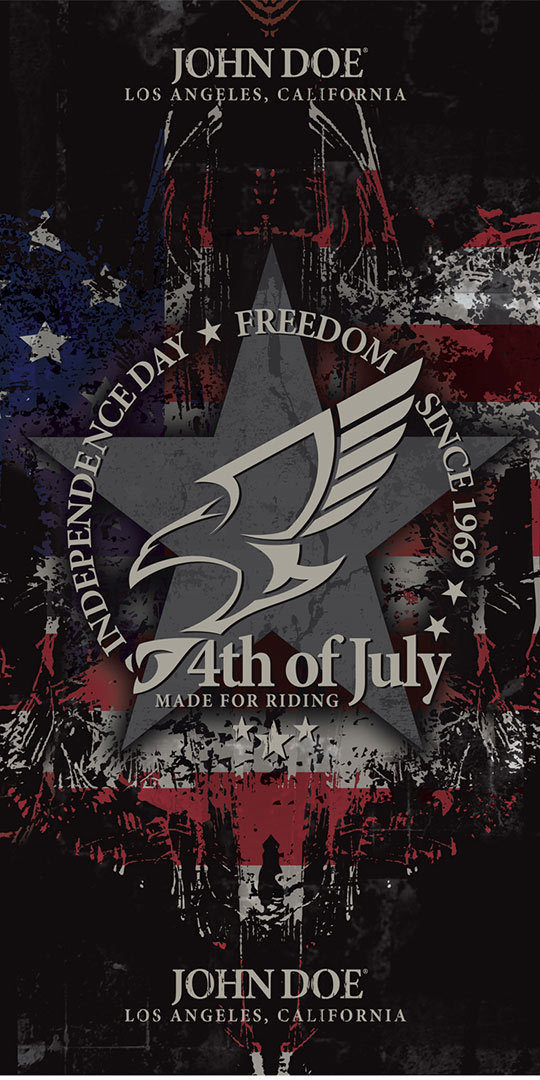 John Doe Tunnel 4th Of July, black, black, Size One Size