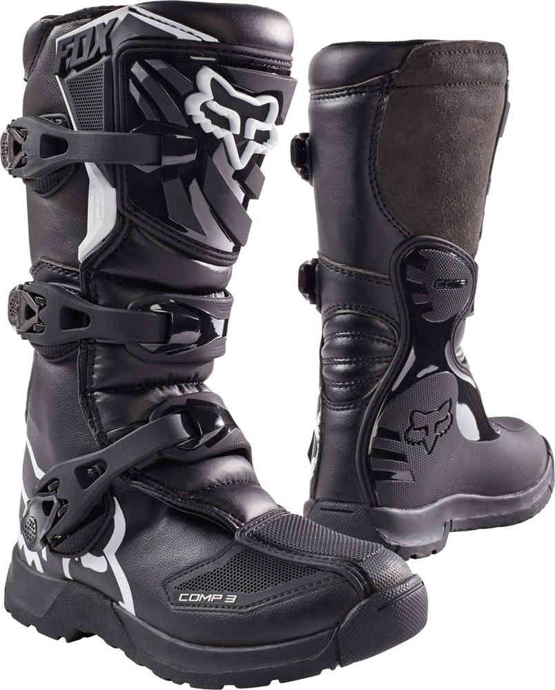 Kids fox motocross boots top