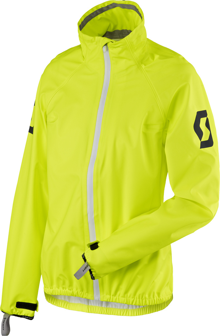 Scott Ergonomic Pro DP Ladies Rain Jacket, yellow, Size 36 for Women, yellow, Size 36 for Women