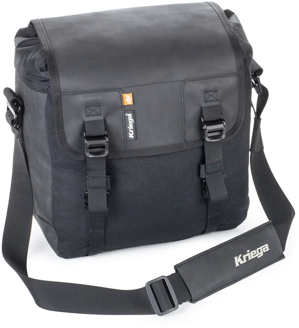 Kriega Solo 14 Saddlebag, black, black, Size One Size