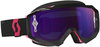 Preview image for Scott Hustle MX Motocross Goggles Black/Fluo Pink