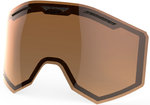 Klim Radius Pro DB Brown Tint Polarized Lentille de remplacement