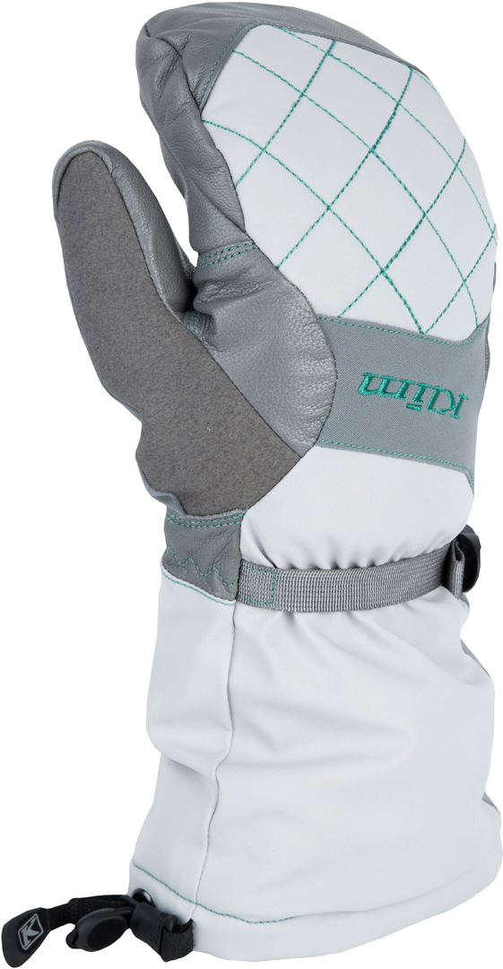Klim Allure Mitten Ladies Ski Gloves 2017, white, Size 2XL for Women, white, Size 2XL for Women