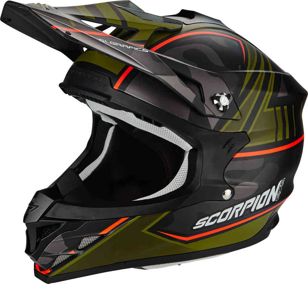 Scorpion VX-15 Air Miramar ヘルメットをクロスします。