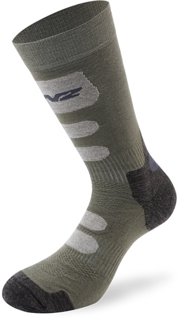 Lenz Trekking 8.0 Chaussettes, vert, taille 45 - 47 pour Hommes