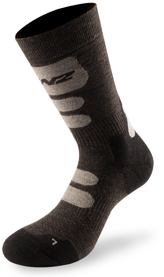Lenz Trekking 8.0 Socks, brown, Size 35 36 37 38, brown, Size 35 - 38