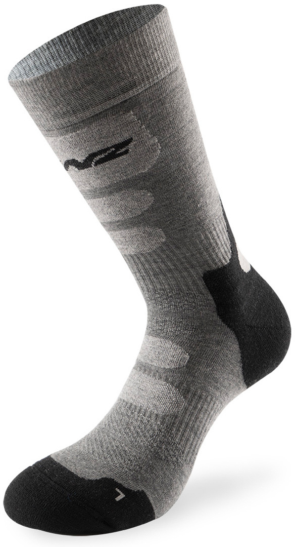 Lenz Trekking 8.0 Socks, grey, Size 35 36 37 38, grey, Size 35 - 38