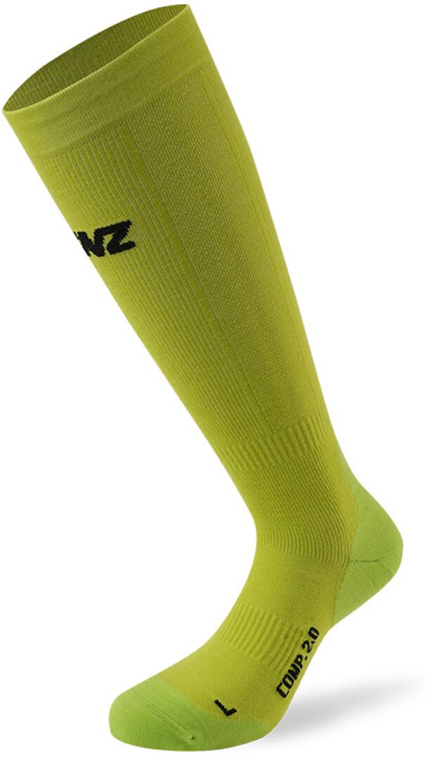 Lenz Compression 2.0 Merino Socks, green, Size S, green, Size S