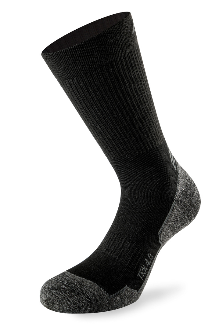 Lenz Trekking 4.0 Chaussettes, noir, taille 39 - 41 pour Hommes