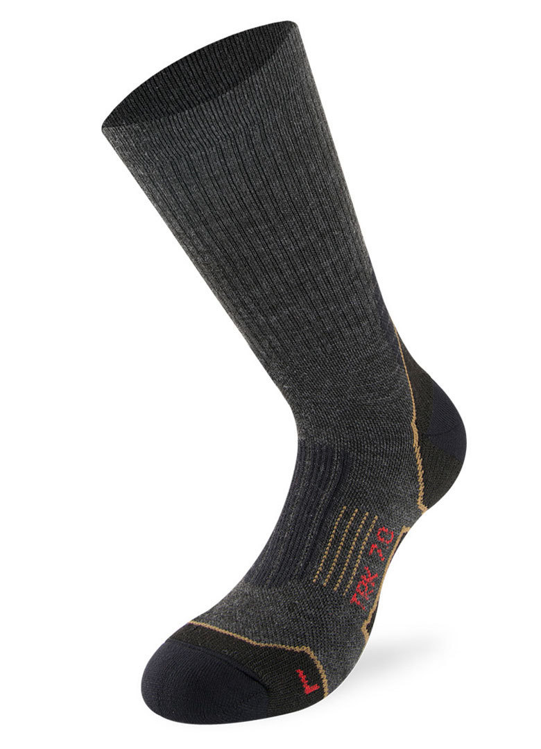 Lenz Trekking 7.0 Socks, black, Size 35 36 37 38, black, Size 35 - 38