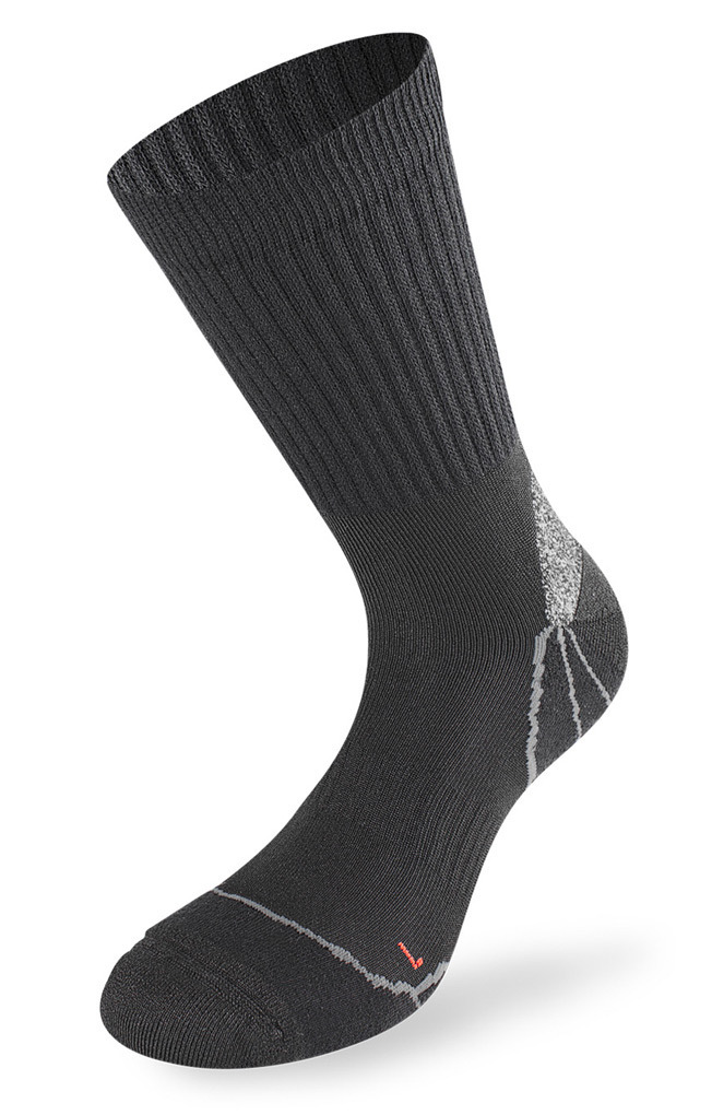 Lenz Trekking 1.0 Socks, black, Size 35 36 37 38, black, Size 35 - 38