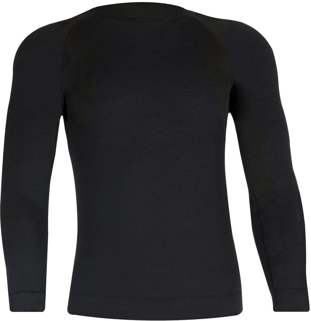 Lenz 5.0 Merino Functional Longsleeve, black, Size S, black, Size S