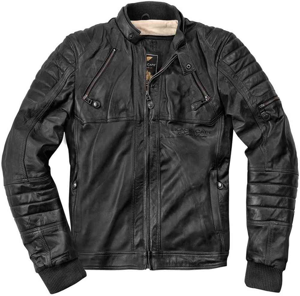 Black-Cafe London Ghom Motorrad Lederjacke