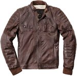 Black-Cafe London Ghom Chaqueta de cuero de motocicleta