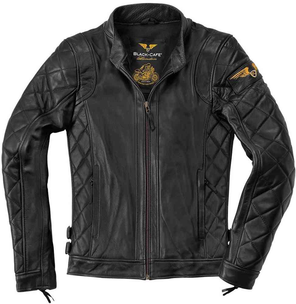 Black-Cafe London Gorgan Giubbotto moto in pelle