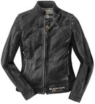 Black-Cafe London Semnan Damer motorcykel læderjakke
