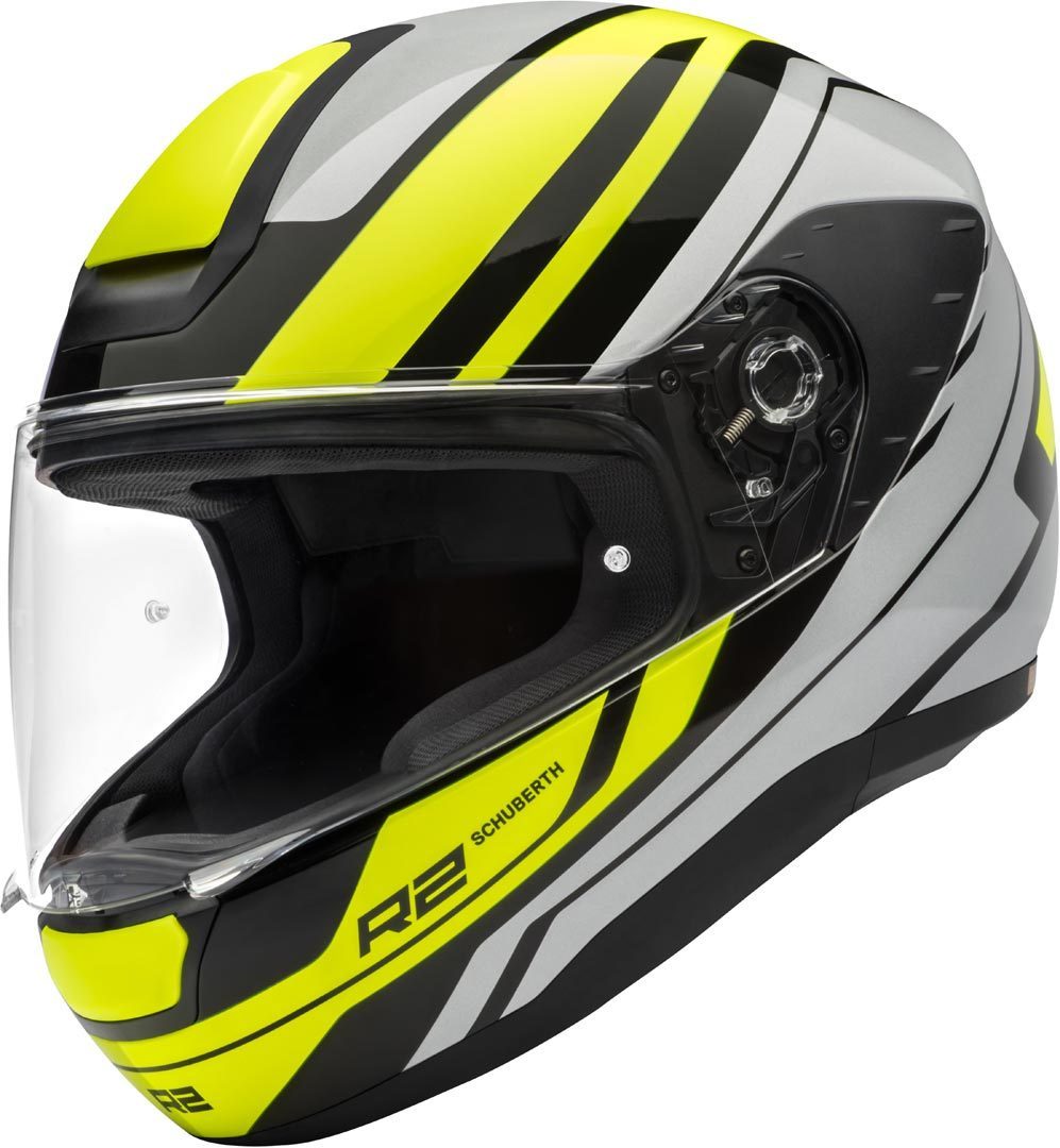 Schuberth R2 Enforcer Helm, grijs-geel, afmeting XS