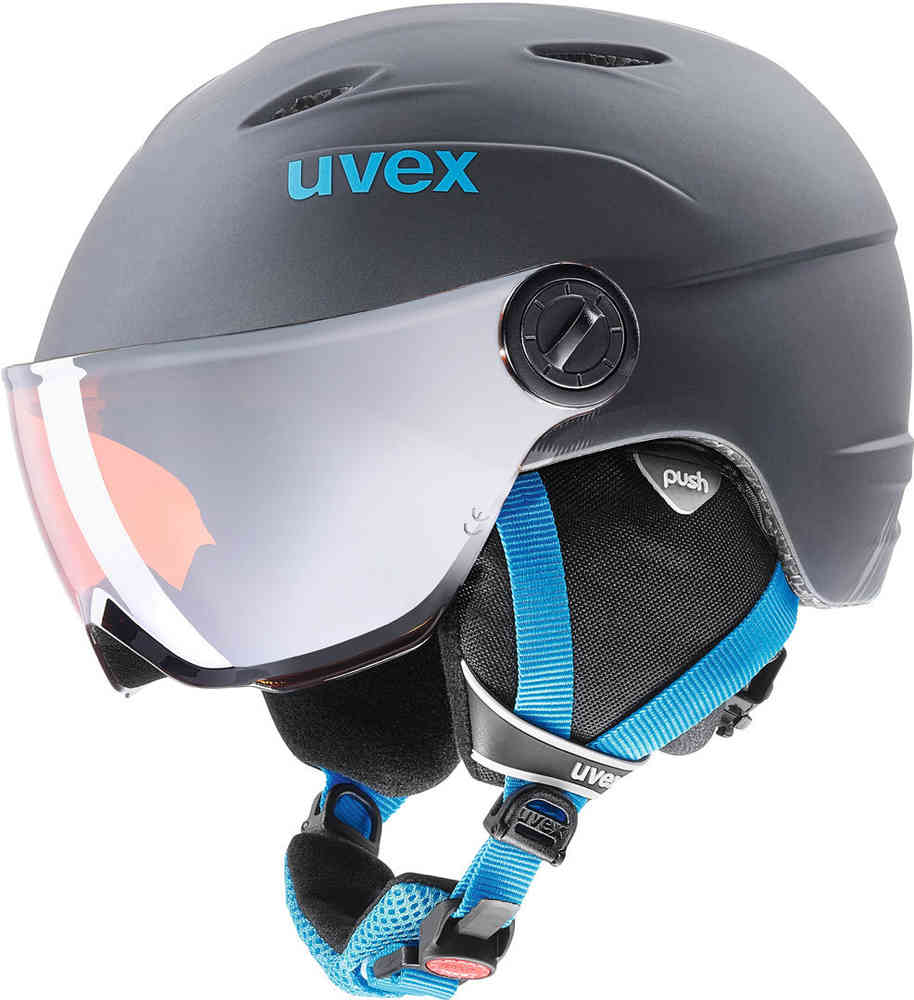 Uvex Junior Visor Pro Casco da sci bambini