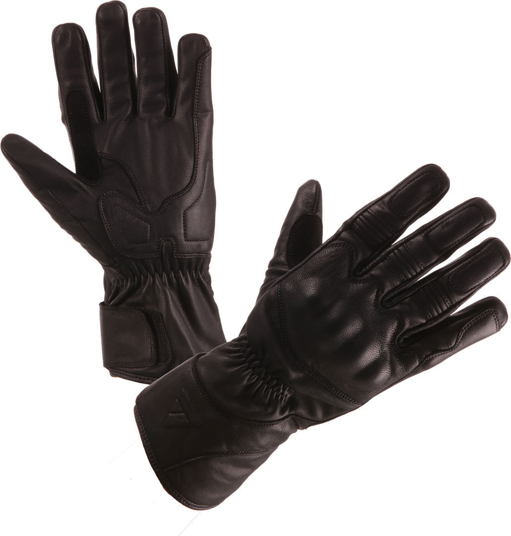 Modeka Aras Motorcycle Gloves, black, Size S, black, Size S