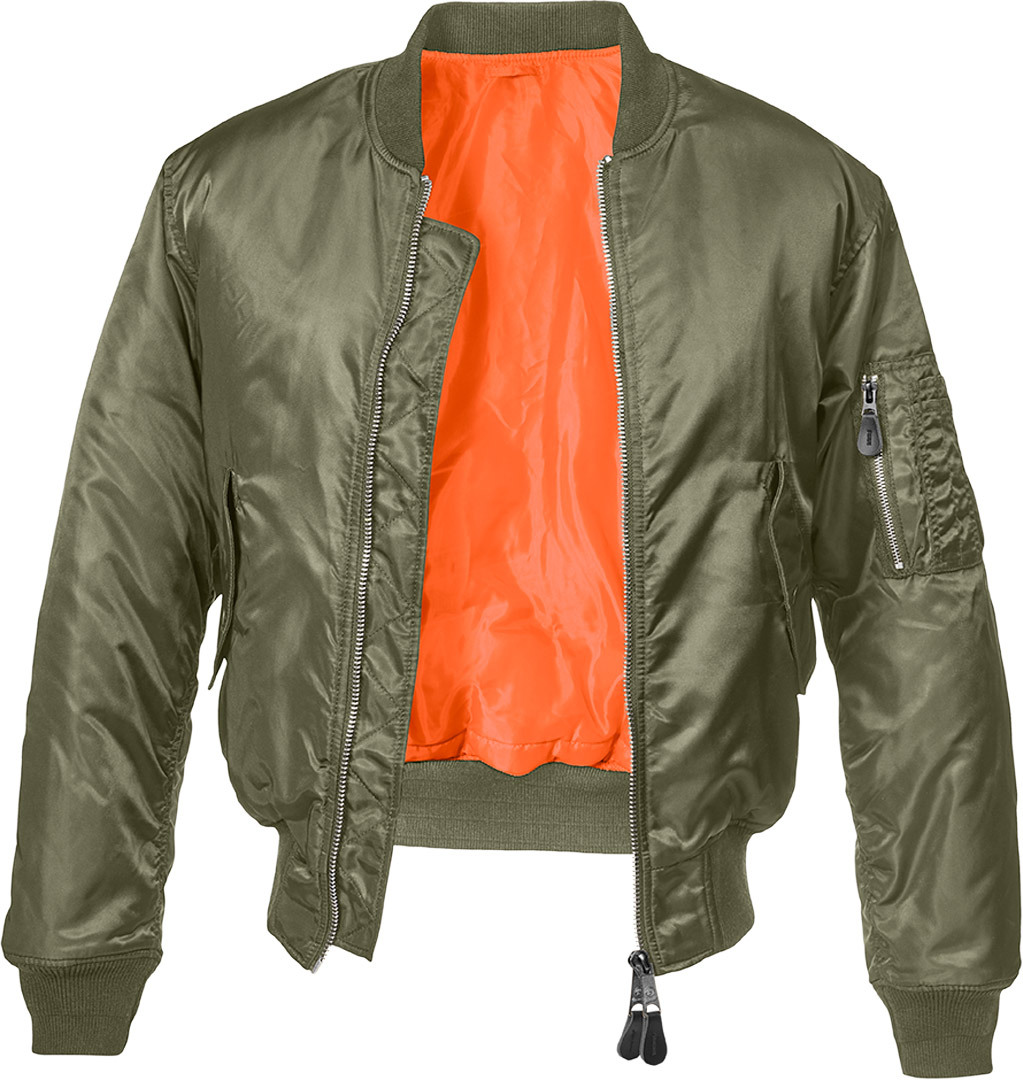 Brandit MA1 Classic Jacket, green, Size S, green, Size S